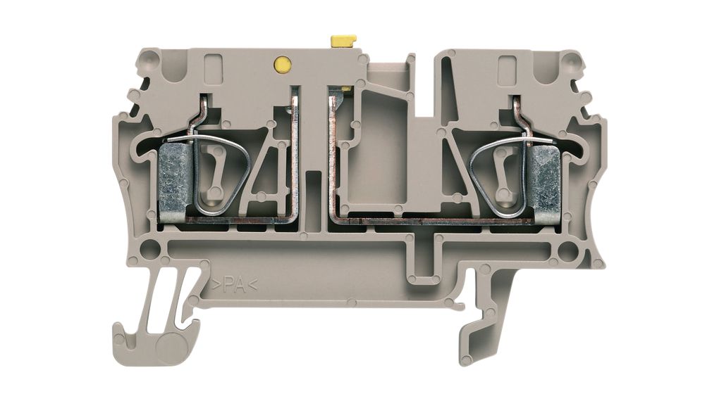 Morsetto con collegamento a molla autobloccante, 2 Poli, 500V, 20A, 0.5, 2.5mm², Beige scuro - WEIDMULLER 1831280000