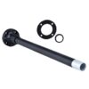 Tubo+Zoccolo l=400mm Alluminio nero XVB - SCHNEIDER XVBZ03