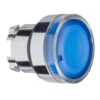 Testa pulsante luminoso Ø22 blu - SCHNEIDER ZB4BW36