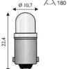 Lampada Crystal Led E10 240V Acdc Bianco - WIMEX 4027362