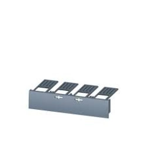 Calotta Coprimorsetti per base in esecuzione rimovibile ed estraibile accessori per: interruttore automatico, a 4 poli 3va1 100/160 - SIEMENS 3VA91540KB03