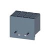 Calotta Coprimorsetti alta per base in esecuzione rimovibile ed estraibile accessori per: interruttore automatico, a 4 poli 3va1 100/160 - SIEMENS 3VA91540KB04