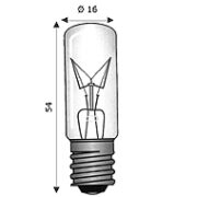 Lampada E14 16x54 220-240V 25W - WIMEX 4102198