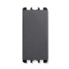 Invertitore Antracite Serie Nea, 1 Modulo, 10A, Nero - URMET 10104