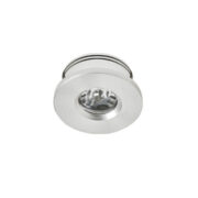 Faretto Incasso Tondo LED 1W IP 20, Foro 33mm, Luce Calda 3200W - STONE 1029/C
