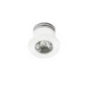 Faretto LED incasso Quadrato 1 W IP20 Alluminio Bianco - STONE 10295/C
