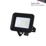 Proiettore LED ECO 10W IP65 Cornice Nera - STONE 7206/N