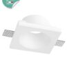 Faretto Incasso Soffitto Quadrato in gesso - STONE 9004