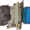 Lampada Spia Ø22, IP65, Blu, LED integrato, 24V - SCHNEIDER XB4BVB6