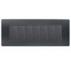 Placca 7 moduli Posti, Antracite Nea - URMET 11807.AN