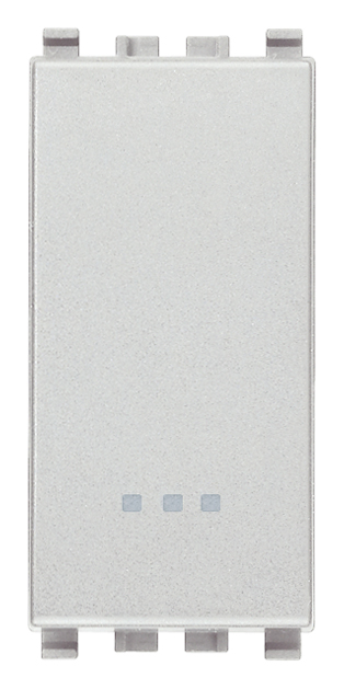 Invertitore 1P 16AX Next, Illuminabile, Max 200W - VIMAR 20013.N