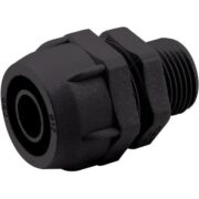 Legrand Raccordo Plastico per guidacavi in PVC, Diametro 12-18mm Filetto G1/2 - URMET 82934