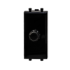 Regolatore di volume nero con manopola per sistema di diffusione sonora Living International - TECNO SOUND TS-703/SL