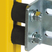 Set di 8 Supporti antivibranti per barriere di sicurezza EOS con altezza protetta da 300 a 1050 mm - REER 1310973