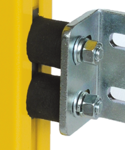 Set di 8 Supporti antivibranti per barriere di sicurezza EOS con altezza protetta da 300 a 1050 mm - REER 1310973