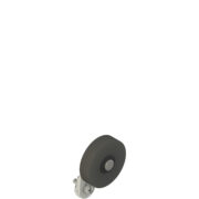 Leva con rotella in metallo diametro 20 mm - PIZZATO VF LE57