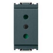 Presa 2P + T, 10A, Idea, Grigio - VIMAR 16201