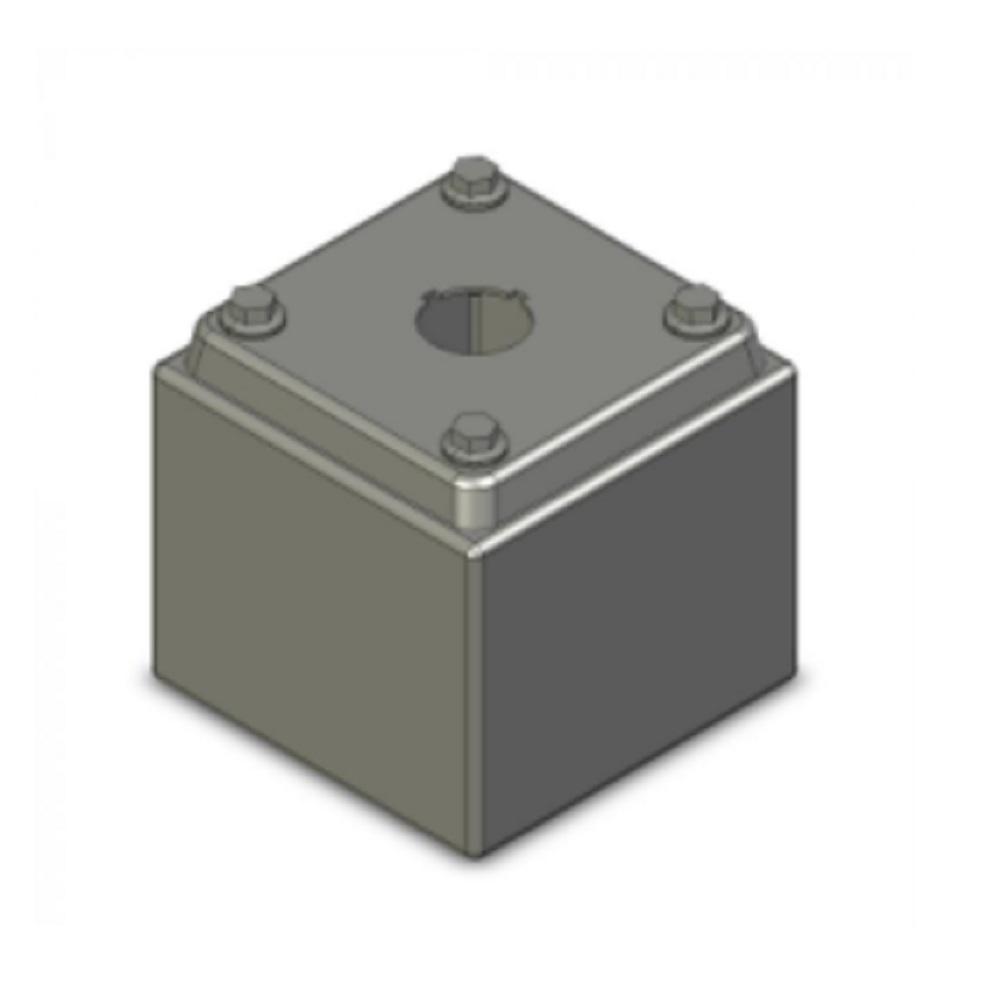 Ilinox Pulsantiera 90x90 P.85 1 Foro A304L Pe01/304A - ILINOX PE01/304A