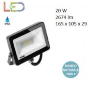 Faretto Led 20,5W D.172 Luce Naturale 4000K - MEGAMAN 039443