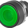 Pulsante Protetto, Luminoso, Verde - ELFIN 020PLIV