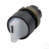 Selettore Manubrio Luminoso 2P Biancoresina - ELFIN 020STAMLABK