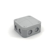 Astuccio 2 Pezzi 2 Cassette 2 Scatole Derivazione JUBOX IP66 (forando membrana) IP67 (pressacavi) IP68 (riempitivo senza pressacavi) 85x85x50 mm (2 PEZZI) - ETELEC 2PZ-JBX085