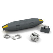 Scatola Giunzione Isolata Cavi Elettrici 2/3 Poli Diametro 0,5/1,5 mm Ledjoy Connettori Inclusi con gel siliconico - ETELEC LDJ01