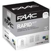 Rapid Kit, Automazione Elettromeccanica 24V Cancelli Scorrevoli, Peso Max Anta 400 Kg, Motoriduttore C720-C721 - FAAC 1059995