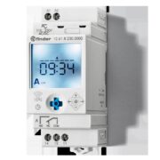 Interruttore Orario Digitale NFC Settimanale 1 Scambio 16 A - FINDER 126182300000