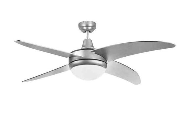 Ventilatore Soffitto Cayo Largo, 70w, Luce Led 1800 Lumen, 3 Velocità, Diametro 130 - CFG EV084