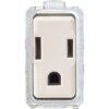Magic Presa 2P+T 15A 127/250Vac Standard Americano - BTICINO 5028N