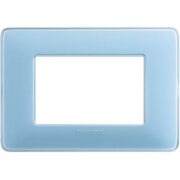 Placca Matix 3 Moduli, Turchese, Materiale Tecnopolimero - BTICINO AM4803CAR