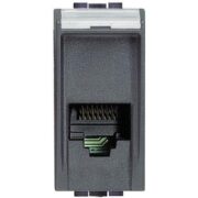 Connettore RJ12 K10 Serie Livinghlight Antracite - BTICINO L4258/11N