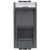 Connettore RJ45 Categoria 5E, Living Light Internazional, Antracite - BTICINO L4279C5E