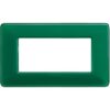 Placca 4 Moduli Matix, in Tecnopolimero, Smeraldo - BTICINO AM4804CVS