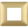Placca 2 Moduli Matix, in Tecnopolimero, Gold - BTICINO AM4802MGL
