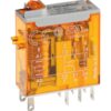 Relé a spina 2RT 8 A 24 Vdc con pulsante per prova manuale e indicatore - FINDER 465290240074