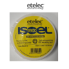 Nastro Adesivo Isolante in PVC ISOEL 19BK 19mm X 25m S=0.15mm bianco - ETELEC NA4419