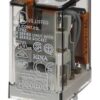 Relé a spina 4RT 7 A 24 Vac con pulsante - FINDER 553480240040