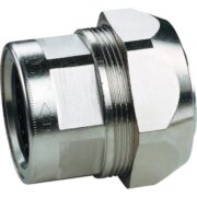 TILOK Raccordi metallici a innesto rapido TKG raccordo tubo/guidacavo Diametro esterno tubo: 25mm Diametro interno guaina 26,5mm - BTICINO TKG2527