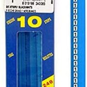 Grafoplast BL117GDDBW stecche grandi lettera D confezione da 10 pezzi - 3M KE727018100