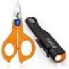 Kit Forbice Professionale Crimpatrice F50 + Torcia Styloled Elettrica 150 Lumen, F50LED - HT ITALIA HU000746