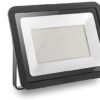 Proiettore a LED di basso spessore ed alte potenze impiegabile in esterni ed in interni, IP65, 150W, Luce Naturale 4000K, Nero - DURALAMP PANTH-ST150N
