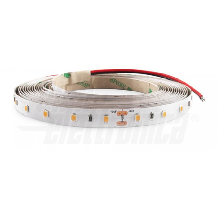 Striscia Led 60 Led/ m 2835 24Vdc 14,4W/m, Bianco naturale - ALPHA ELETTRONICA JO350/14424/51NW