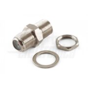 Presa F a pannello passante lunghezza 20mm - con dado - ALPHA ELETTRONICA 86-029
