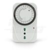 Timer meccanico giornaliero con switch, 23-60 - ALPHA ELETTRONICA 23-60