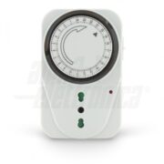 Timer meccanico giornaliero con switch, 23-60 - ALPHA ELETTRONICA 23-60