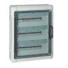 Centralino da parete in polistirene antiurto rinforzato IP65 IDROBOARD 54 moduli DIN (3x18) - BTICINO F107N54D