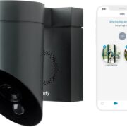 Somfy Telecamera Esterna Wireless con sirena, Casa Connessa, Smart Home, Grigia - BFT 2401563