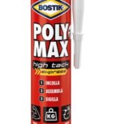 Polimax Sigillante Adesivo Universale, Bianco, Cartuccia 425 gr - UHU BOSTIK D6118